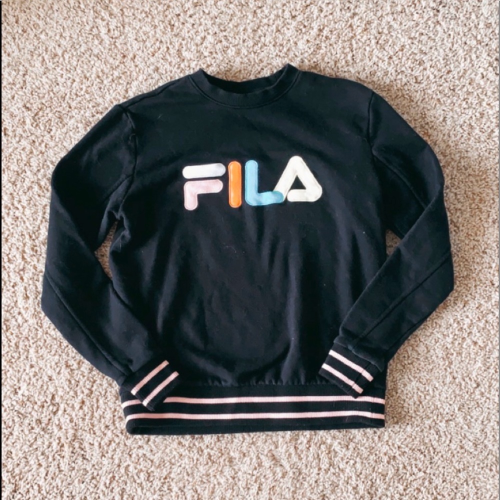 FILA colorful crewneck👚
